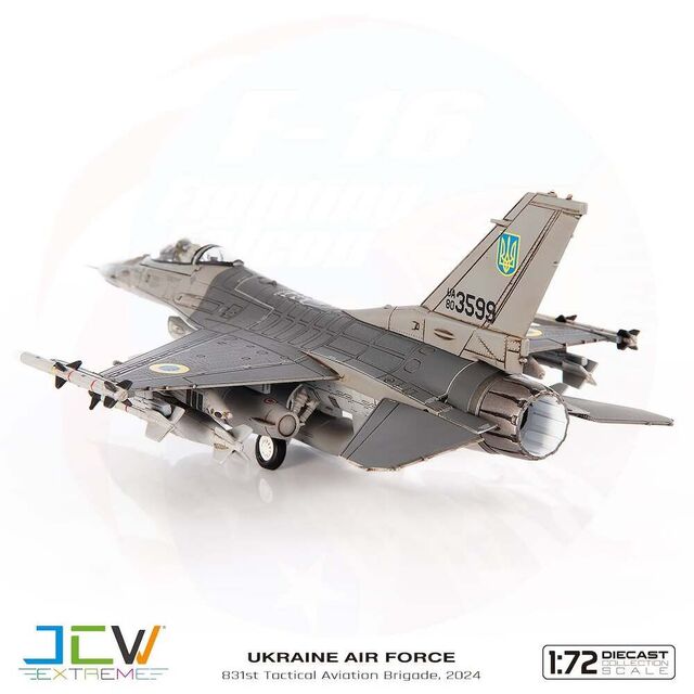 F-16AM ウクライナ空軍 第831戦術航空旅団 1/72 [JCW-72-F16-026]