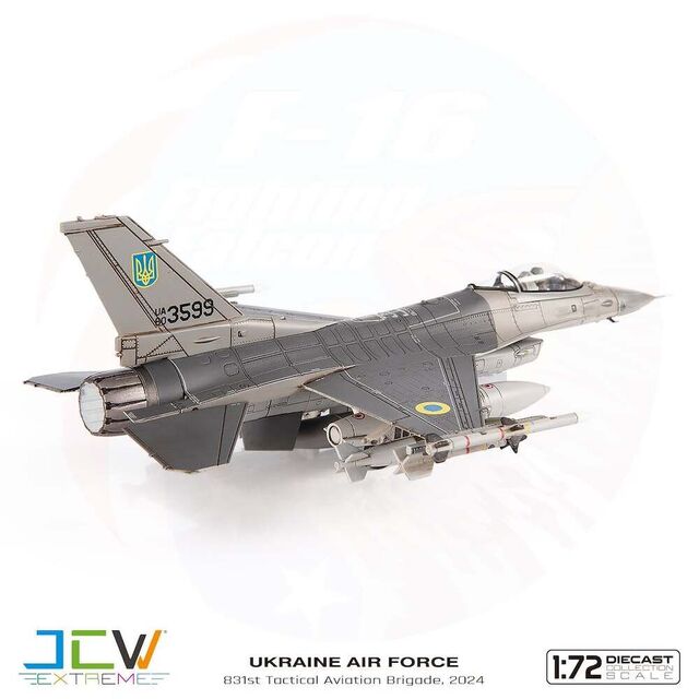 F-16AM ウクライナ空軍 第831戦術航空旅団 1/72 [JCW-72-F16-026]