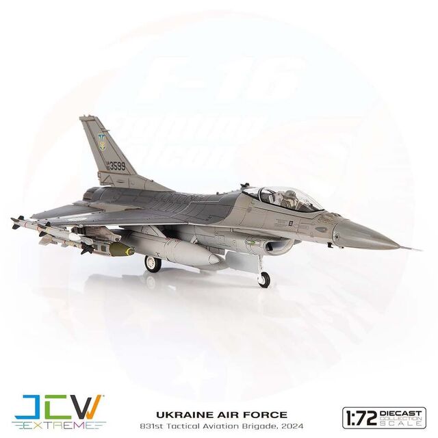 F-16AM ウクライナ空軍 第831戦術航空旅団 1/72 [JCW-72-F16-026]