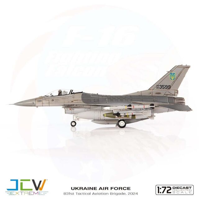 F-16AM ウクライナ空軍 第831戦術航空旅団 1/72 [JCW-72-F16-026]