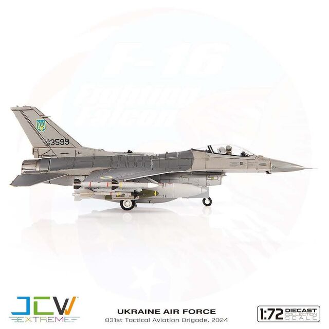 F-16AM ウクライナ空軍 第831戦術航空旅団 1/72 [JCW-72-F16-026]
