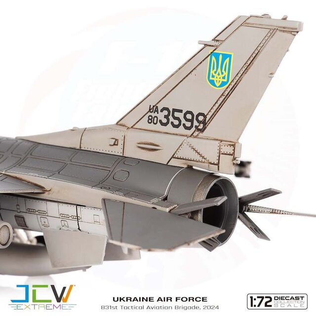F-16AM ウクライナ空軍 第831戦術航空旅団 1/72 [JCW-72-F16-026]