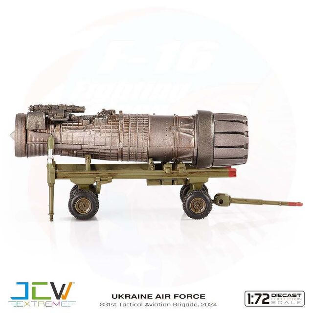 F-16AM ウクライナ空軍 第831戦術航空旅団 1/72 [JCW-72-F16-026]