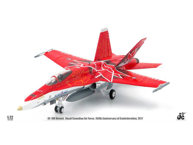 【お取り寄せ】CF-188 カナダ空軍 カナダ建国 150周年 記念塗装機 2017 1/72 [JCW-72-F18-005]