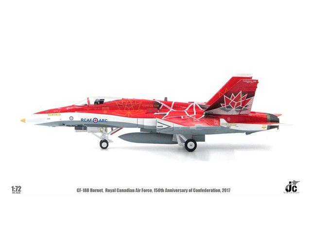 【お取り寄せ】CF-188 カナダ空軍 カナダ建国 150周年 記念塗装機 2017 1/72 [JCW-72-F18-005]