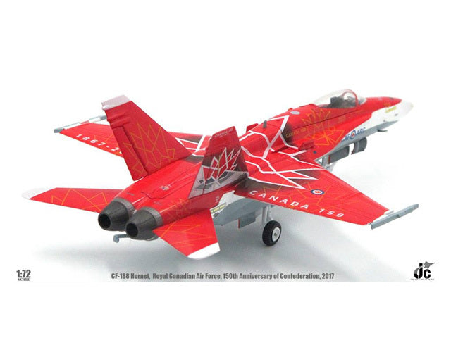 CF-188 加拿大皇家空軍加拿大150週年紀念畫 2017 1/72 [JCW-72-F18-005]