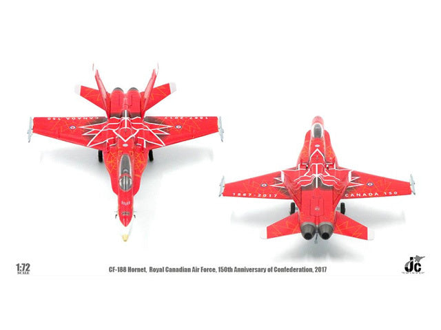 CF-188 加拿大皇家空軍加拿大150週年紀念畫 2017 1/72 [JCW-72-F18-005]