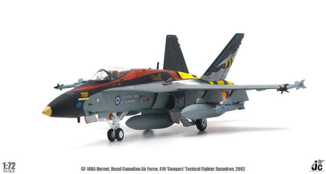 CF-188A (F/A-18A) 加拿大皇家空軍第410戰術作戰訓練中隊特殊塗裝冷湖空軍基地2002年 1/72 [JCW-72-F18-011]
