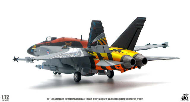CF-188A (F/A-18A) 加拿大皇家空軍第410戰術作戰訓練中隊特殊塗裝冷湖空軍基地2002年 1/72 [JCW-72-F18-011]