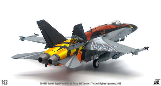 CF-188A (F/A-18A) 加拿大皇家空軍第410戰術作戰訓練中隊特殊塗裝冷湖空軍基地2002年 1/72 [JCW-72-F18-011]