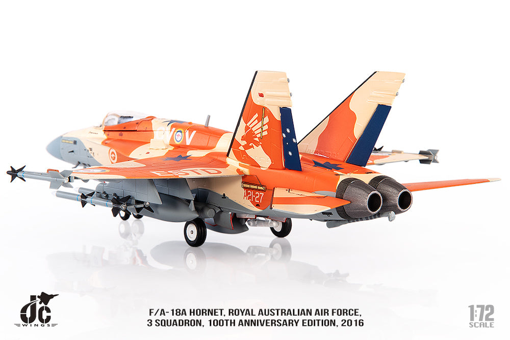 F/A-18A Royal Australian Air Force No. 3 Squadron 100th Anniversary Paint 2016 1/72 [JCW-72-F18-016]