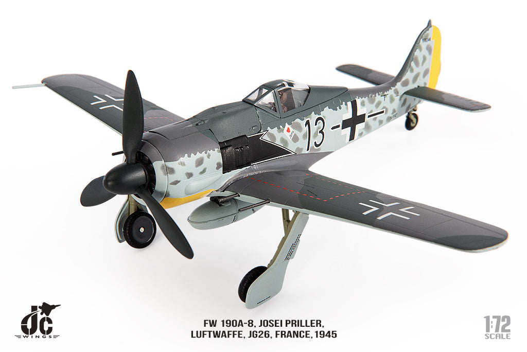 FW190A-8 German Air Force JG26 France 1945 1/72[JCW-72-FW190-003] 