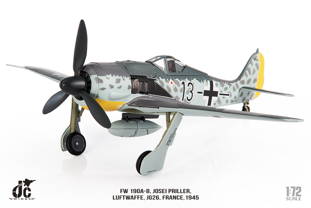 FW190A-8 German Air Force JG26 France 1945 1/72[JCW-72-FW190-003] 