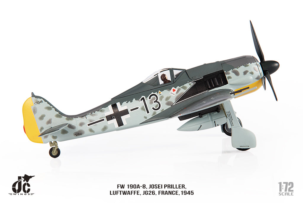 FW190A-8 German Air Force JG26 France 1945 1/72[JCW-72-FW190-003] 