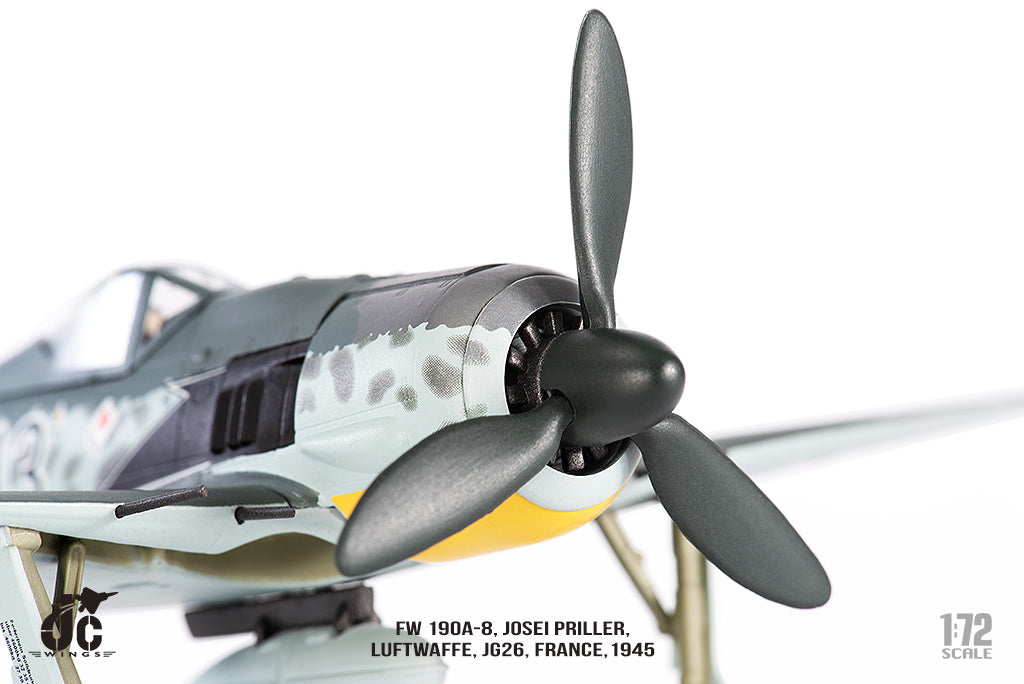 FW190A-8 German Air Force JG26 France 1945 1/72[JCW-72-FW190-003] 