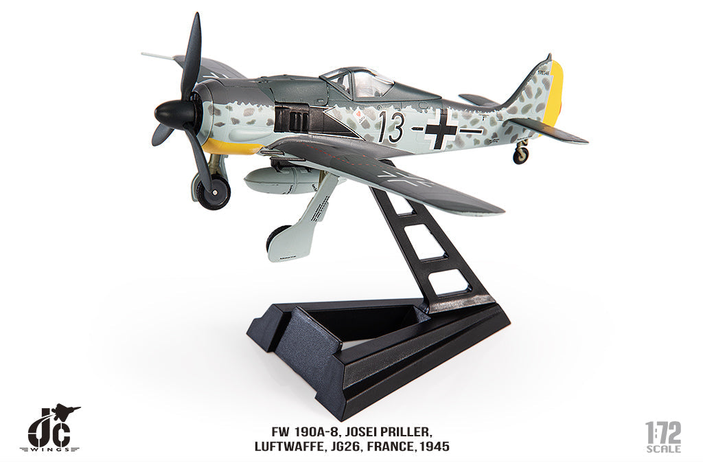 FW190A-8 German Air Force JG26 France 1945 1/72[JCW-72-FW190-003] 