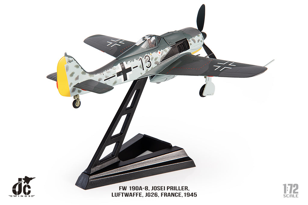 FW190A-8 German Air Force JG26 France 1945 1/72[JCW-72-FW190-003] 