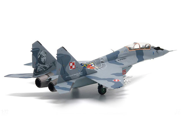米格-29GT (UB/雙座) 波蘭空軍第 41 戰術中隊特殊塗裝「斯坦尼斯瓦夫·斯卡爾斯基準將」第 22 戰術空軍基地，馬爾堡 2015 年 #4105 1/72 [JCW-72-MG29-007]