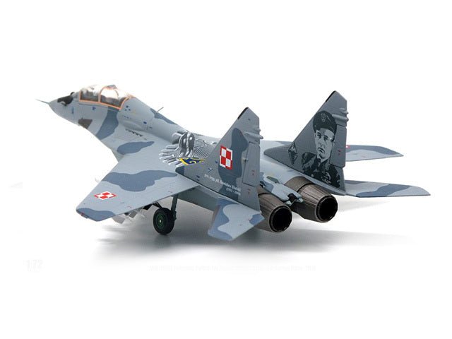米格-29GT (UB/雙座) 波蘭空軍第 41 戰術中隊特殊塗裝「斯坦尼斯瓦夫·斯卡爾斯基準將」第 22 戰術空軍基地，馬爾堡 2015 年 #4105 1/72 [JCW-72-MG29-007]