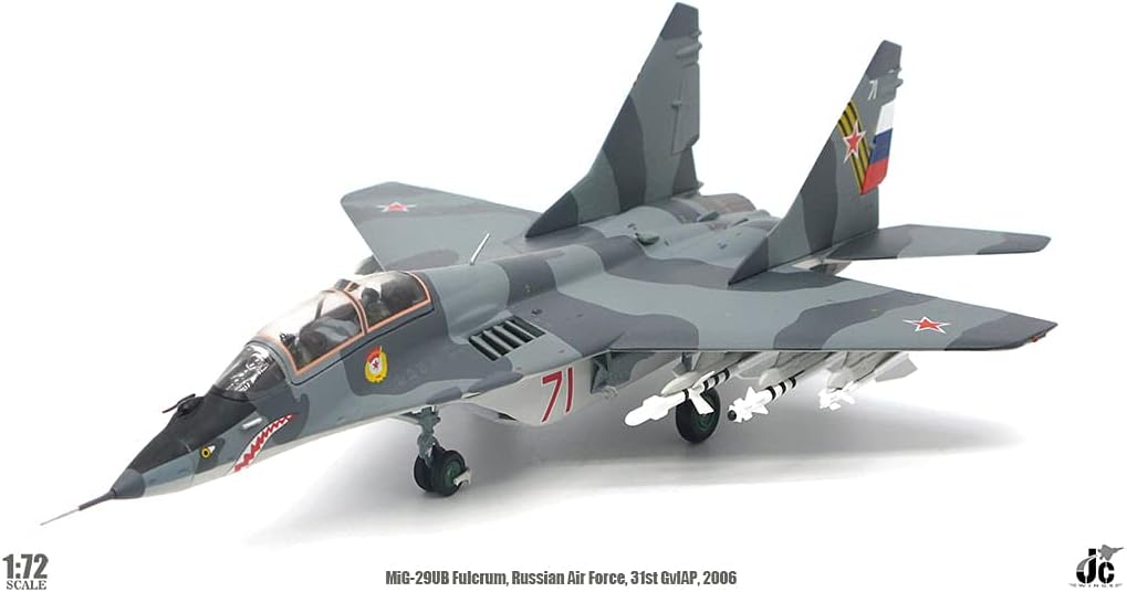 米格-29UB (雙座) 俄羅斯空軍第31戰鬥機中隊 2006年#71 1/72 [JCW-72-MG29-009]