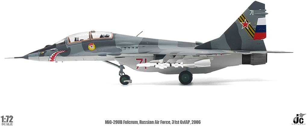 米格-29UB (雙座) 俄羅斯空軍第31戰鬥機中隊 2006年#71 1/72 [JCW-72-MG29-009]