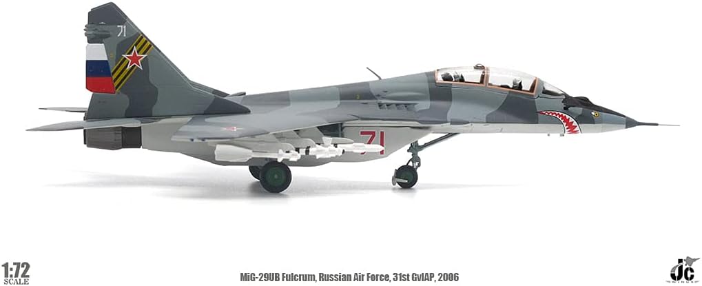 米格-29UB (雙座) 俄羅斯空軍第31戰鬥機中隊 2006年#71 1/72 [JCW-72-MG29-009]