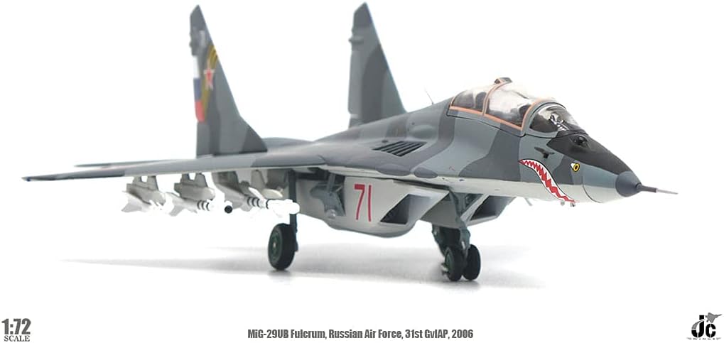 米格-29UB (雙座) 俄羅斯空軍第31戰鬥機中隊 2006年#71 1/72 [JCW-72-MG29-009]