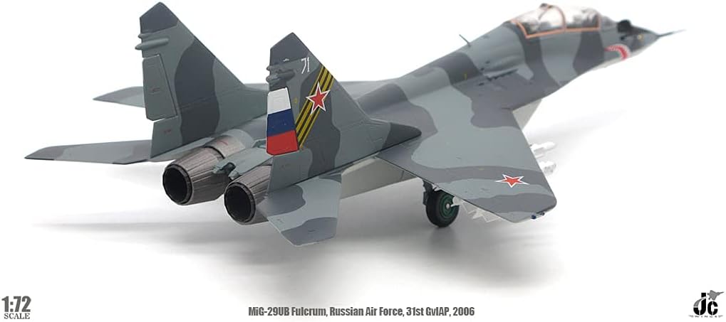 米格-29UB (雙座) 俄羅斯空軍第31戰鬥機中隊 2006年#71 1/72 [JCW-72-MG29-009]