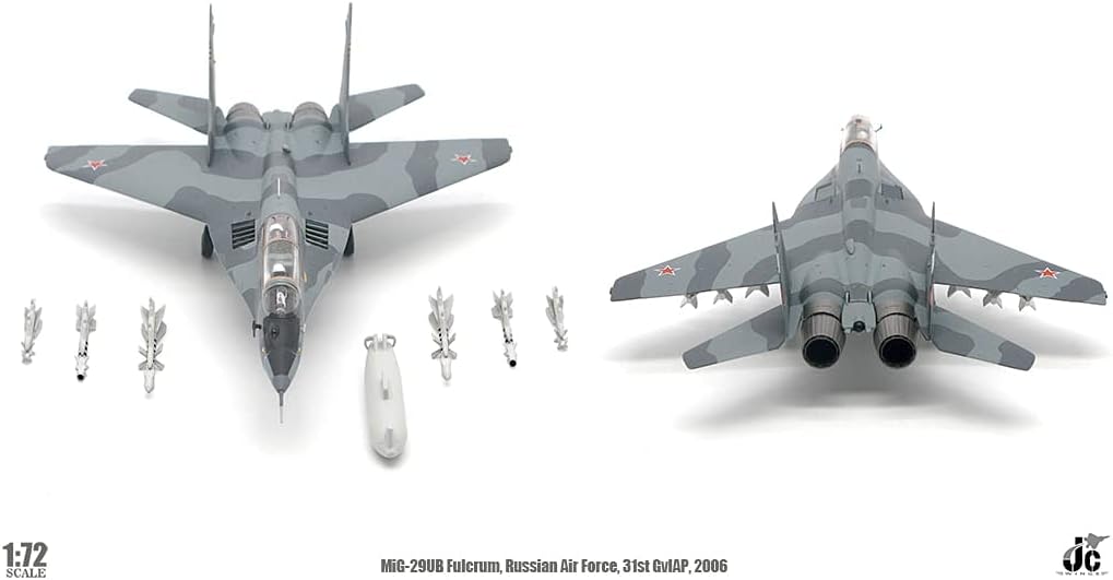 米格-29UB (雙座) 俄羅斯空軍第31戰鬥機中隊 2006年#71 1/72 [JCW-72-MG29-009]