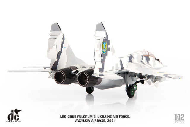 米格-29UB烏克蘭空軍瓦西里基夫空軍基地2021年1/72 [JCW-72-MG29-015] 