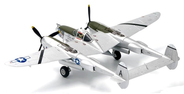 【お取り寄せ】P-38L アメリカ陸軍航空軍 第8戦闘航空群 第36戦闘飛行隊 L・V・ベッルーシ中尉機 太平洋戦線 45年 1/72 [JCW-72-P38-001]