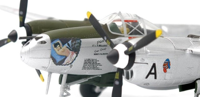 【お取り寄せ】P-38L アメリカ陸軍航空軍 第8戦闘航空群 第36戦闘飛行隊 L・V・ベッルーシ中尉機 太平洋戦線 45年 1/72 [JCW-72-P38-001]