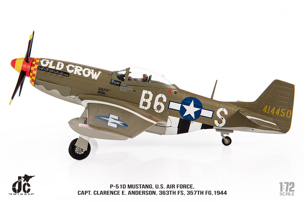 P-51D 美国空军第 363 战斗机联队、第 357 战斗机大队 1944 年 1/72[JCW-72-P51-004] 