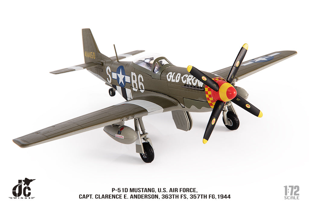 P-51D 美国空军第 363 战斗机联队、第 357 战斗机大队 1944 年 1/72[JCW-72-P51-004] 