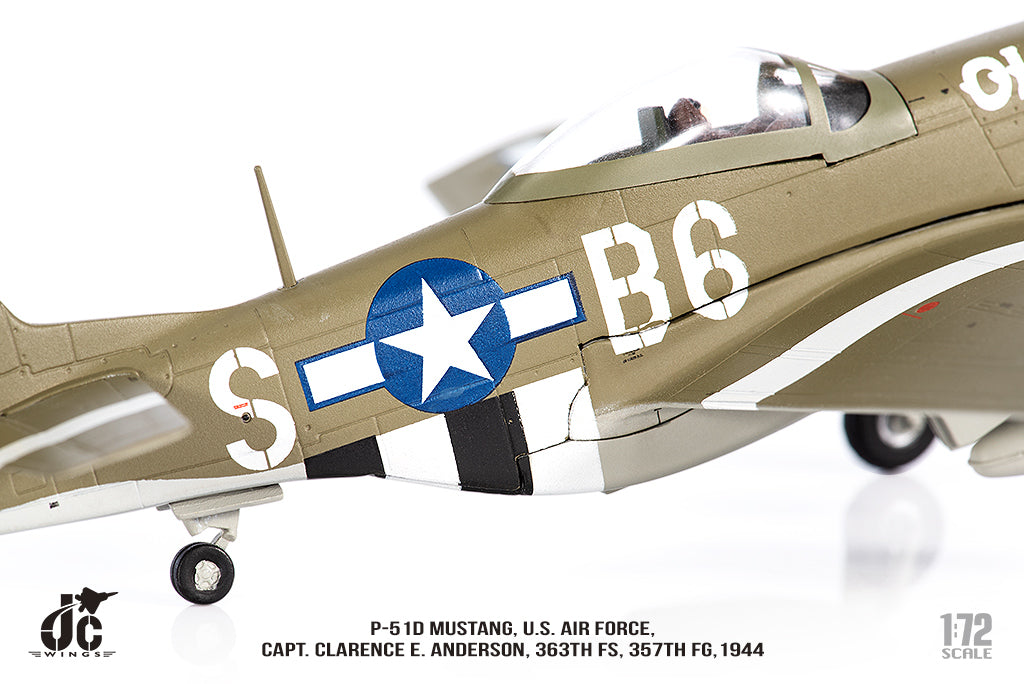 P-51D 美国空军第 363 战斗机联队、第 357 战斗机大队 1944 年 1/72[JCW-72-P51-004] 