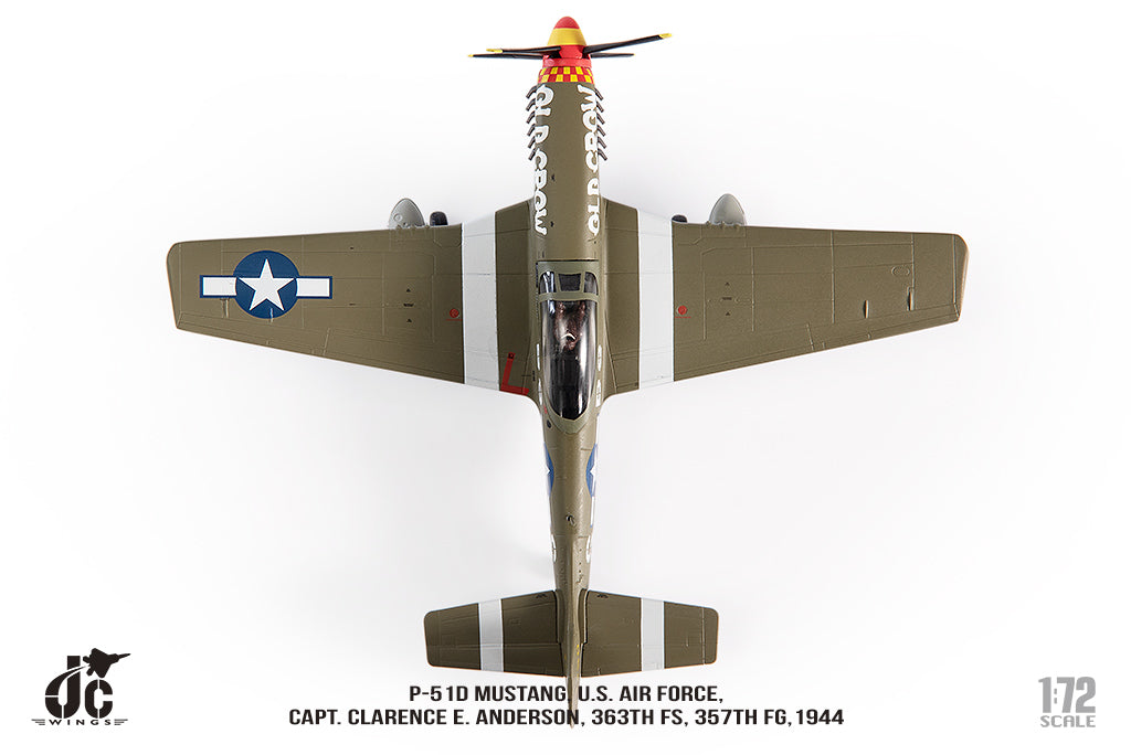 P-51D 美国空军第 363 战斗机联队、第 357 战斗机大队 1944 年 1/72[JCW-72-P51-004] 