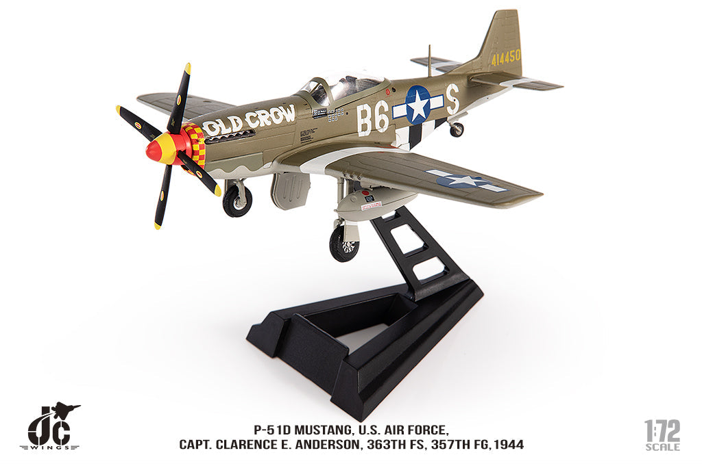 P-51D 美国空军第 363 战斗机联队、第 357 战斗机大队 1944 年 1/72[JCW-72-P51-004] 