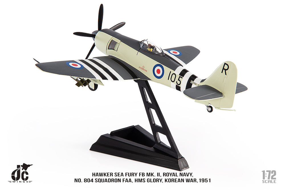 Hawker Sea Fury FB MK.II Royal Navy No. 804 Naval Squadron Korean War 1951 1/72 [JCW-72-SFURY-002]