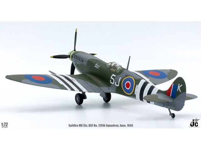 噴火式戰鬥機 MK Ixc 英國皇家空軍 126sq 約翰‧普拉吉斯 1/72 [JCW-72-SPF-001]