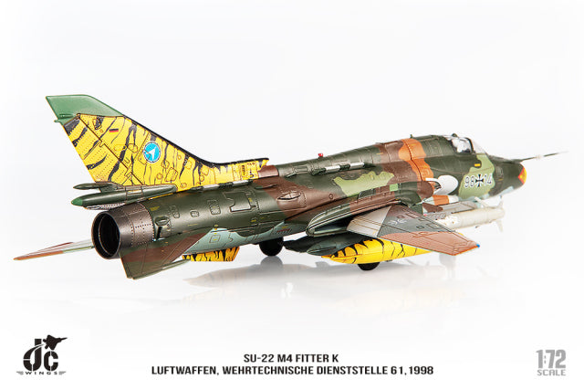 【お取り寄せ】SU-22M4 ドイツ空軍 航空機技術耐空性センター(WTD61) 1998年 1/72 [JCW-72-SU20-004]