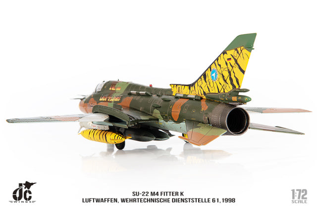 SU-22M4 德國空軍飛機技術適航中心 (WTD61) 1998年 1/72 (JC20241119) [JCW-72-SU20-004] 