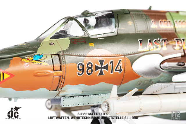 JC Wings 【お取り寄せ】SU-22M4 ドイツ空軍 航空機技術耐空性センター