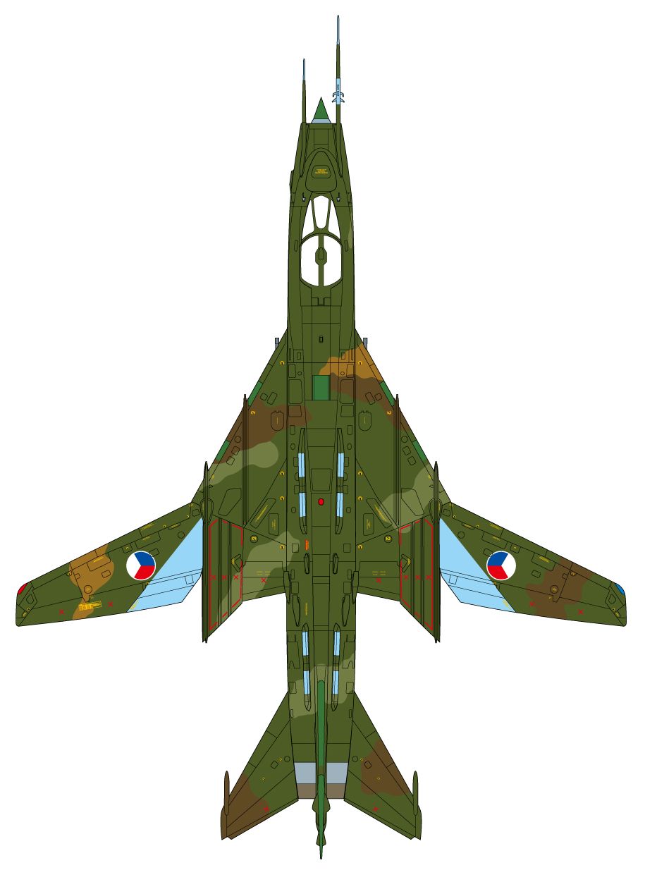 SU-22M4 Czech Air Force 32nd Tactical Air Base Namest nad Oslavou, RIAT 1995 1/72[JCW-72-SU20-005] 