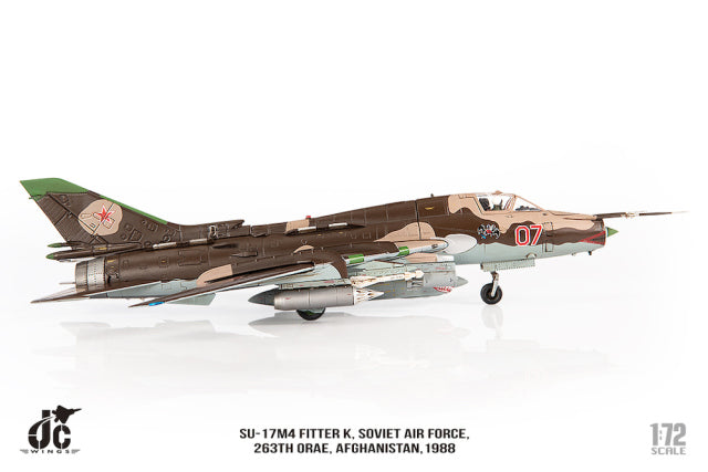 Su-17M4 ソビエト空軍 第263独立偵察・攻撃航空連隊 アフガニスタン 1988年 1/72 [JCW-72-SU20-010]