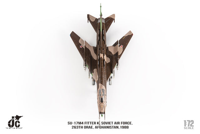 Su-17M4 ソビエト空軍 第263独立偵察・攻撃航空連隊 アフガニスタン 1988年 1/72 [JCW-72-SU20-010]