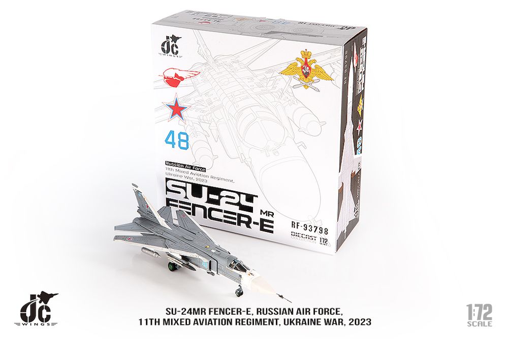 Su-24MR ロシア空軍 第11混成航空連隊  ウクライナ戦争 「blue48」 2023年  1/72 [JCW-72-SU24-004]
