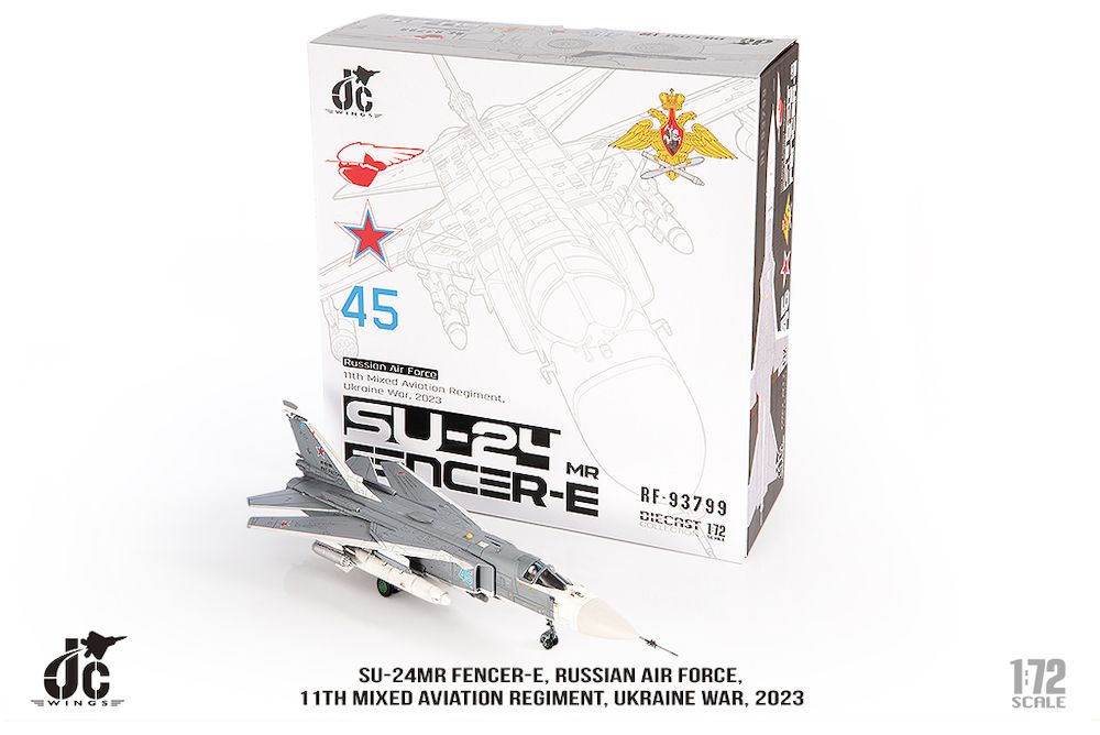 Su-24MR ロシア空軍 第11混成航空連隊  ウクライナ戦争 「blue45」  2023年  1/72 [JCW-72-SU24-005]