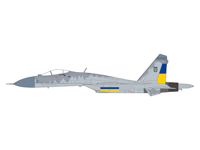 [Pre-order item] SU-27 Ukrainian Air Force "Ukrainian War" 2023 1/72 (JC20241119) [JCW-72-SU27-016] 