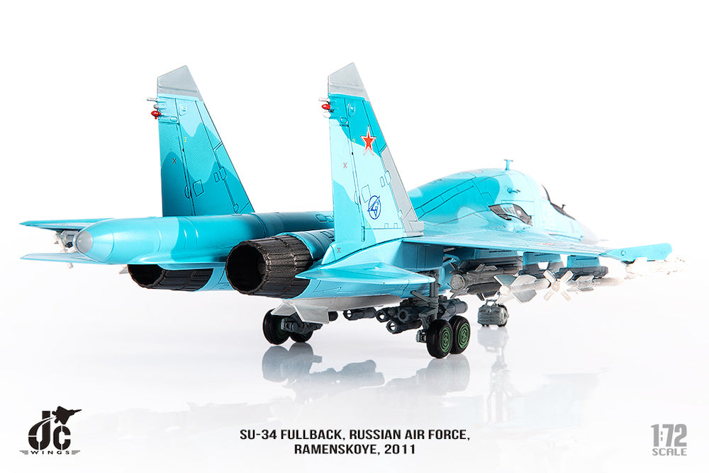 SU-34 Russian Air Force Ramenskoye Air Base 2011 1/72 [JCW-72-SU34-006]