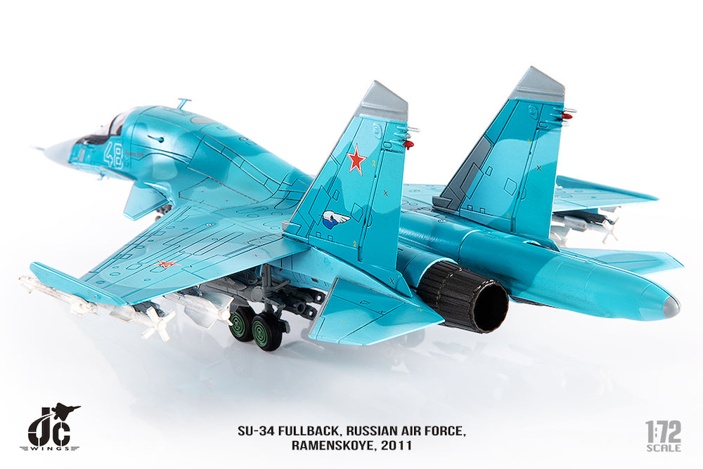 SU-34 Russian Air Force Ramenskoye Air Base 2011 1/72 [JCW-72-SU34-006]